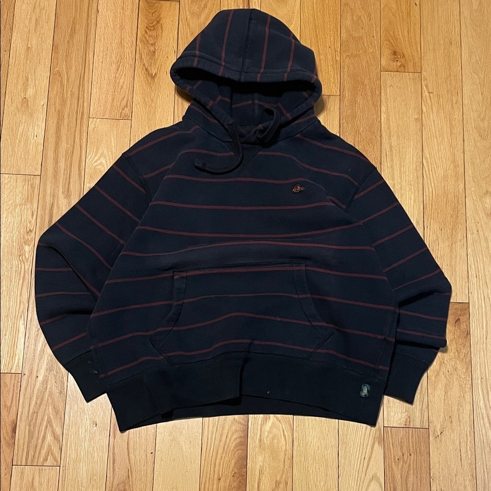Roots Dark Blue and Red Hoodie